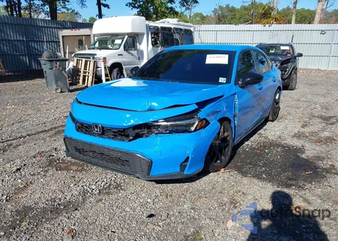 2025 Honda Civic Sedan Sport from USA, damaged, VIN 19XFL2H82SE010465